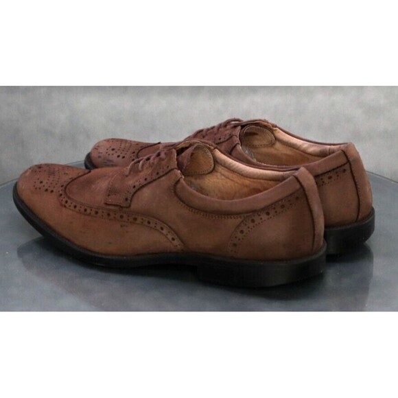Clarks Collection Men\'s Wingtip Comfort Dress Shoes Size 9.5 Leather Brown main image 11